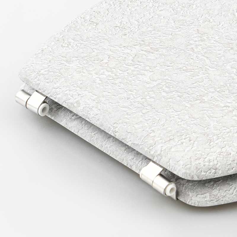 Abattant WC bambou gris