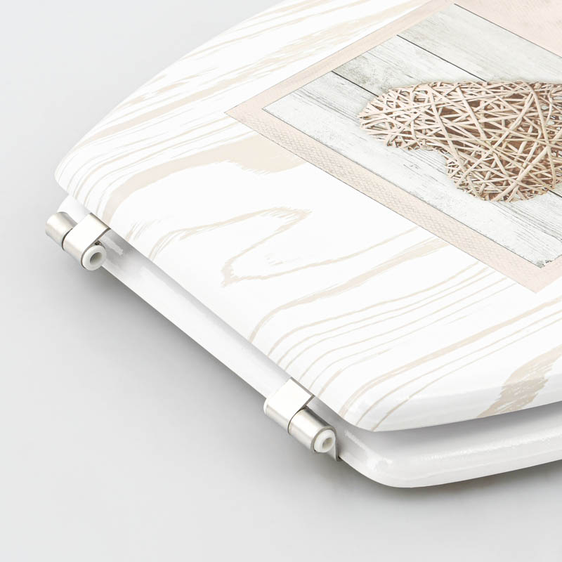 Abattant WC bambou 'Peace'