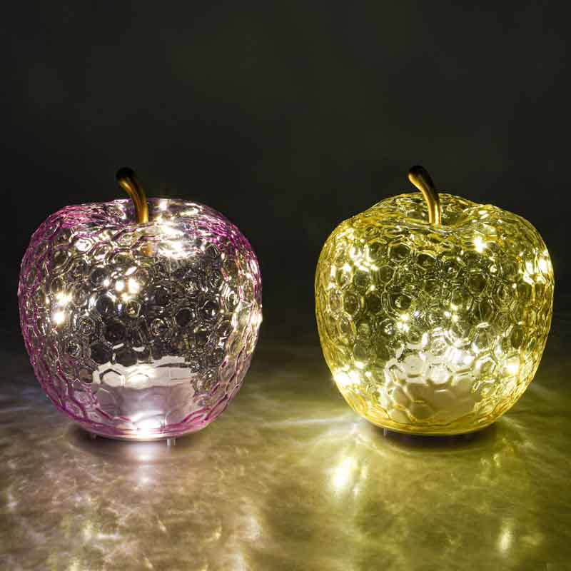 Grande pomme lumineuse 