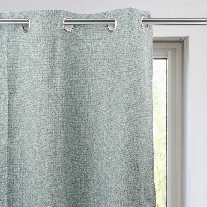 Rideau occultant chiné 'Anila' vett céladon