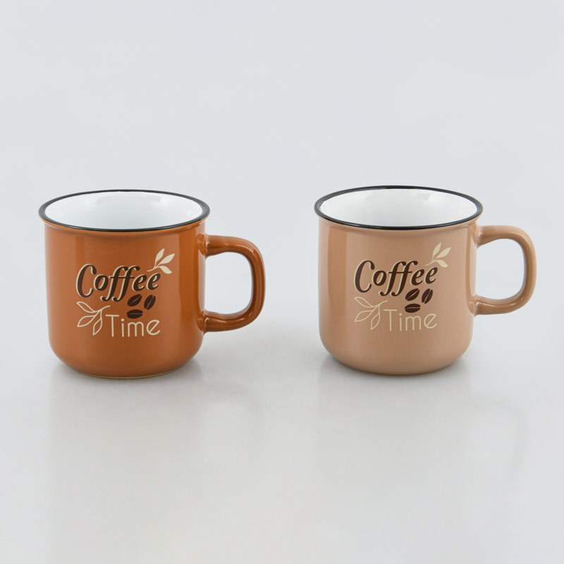 Mug droit 'Coffee Time' 