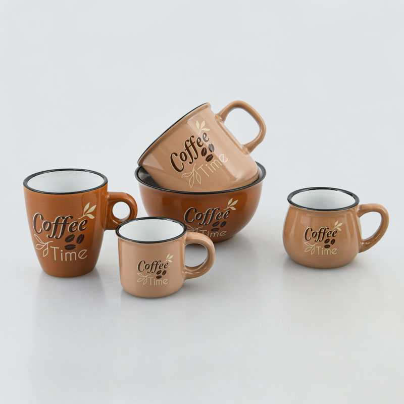 Mug droit 'Coffee Time' 