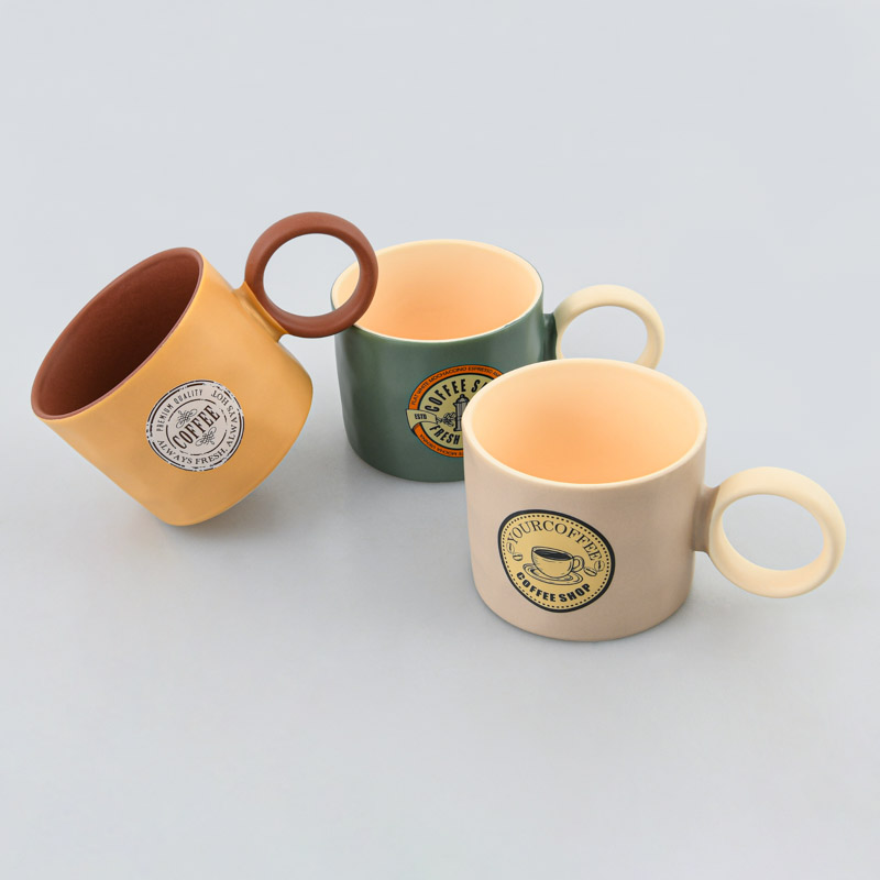 Coffret 3 mugs  'Coffee Shop'