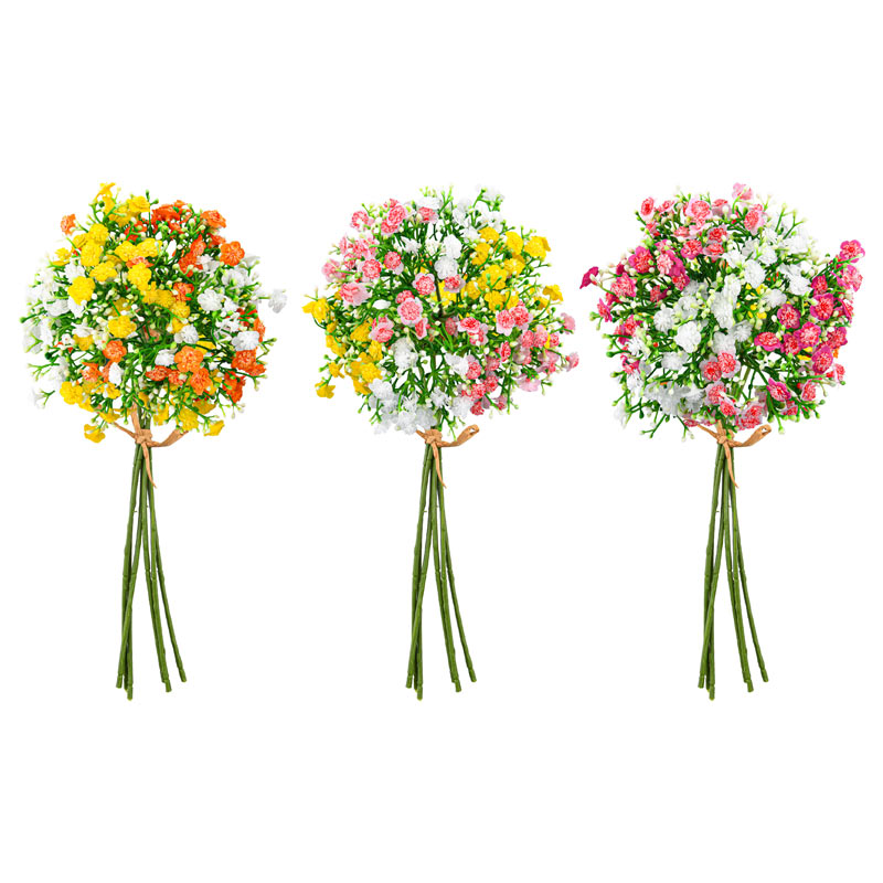 Bouquet de gypso printanier