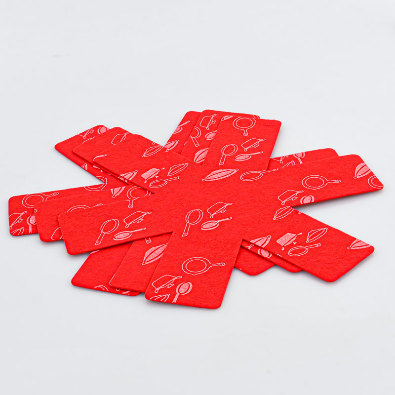 Lot de 3 protections de poêles
