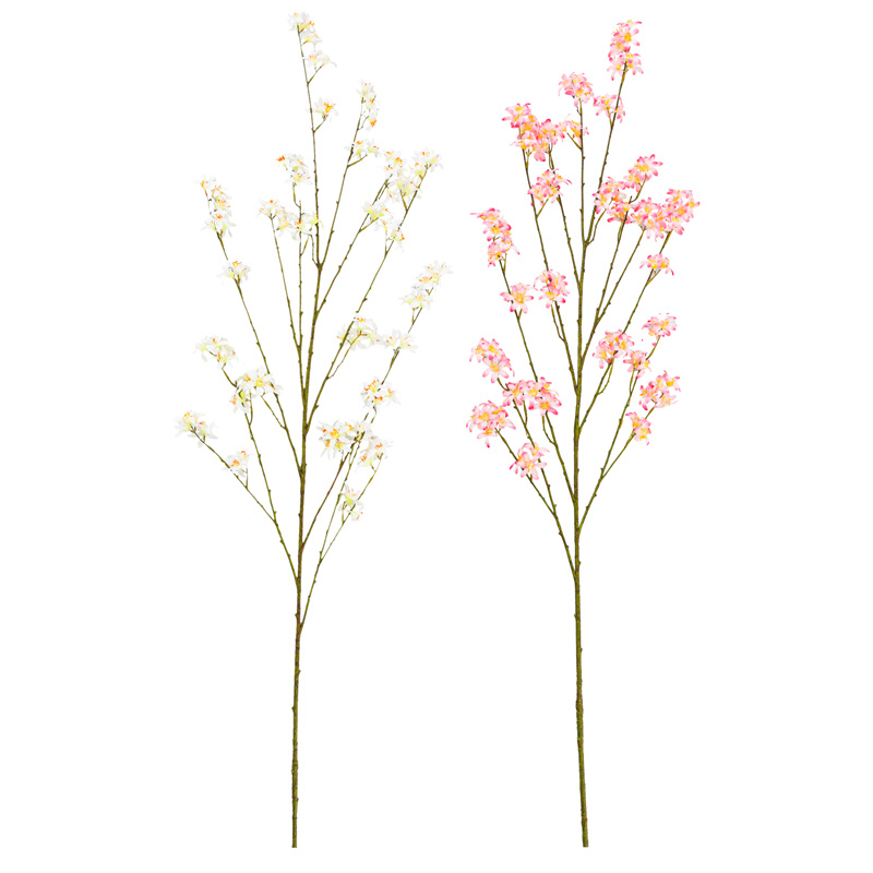 Branche de fleur de pommier artificielle