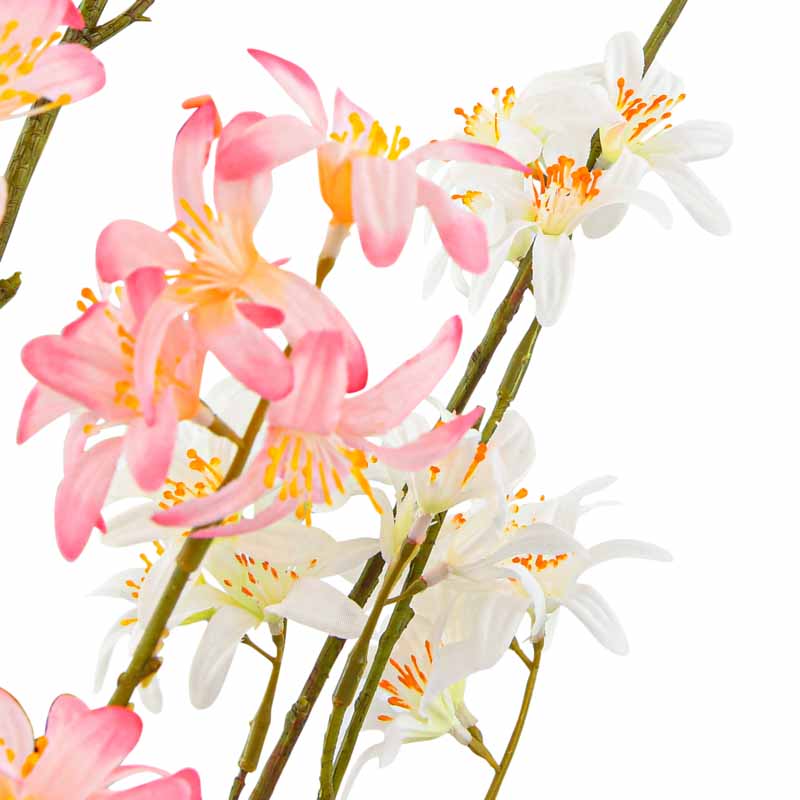 Branche de fleur de pommier artificielle