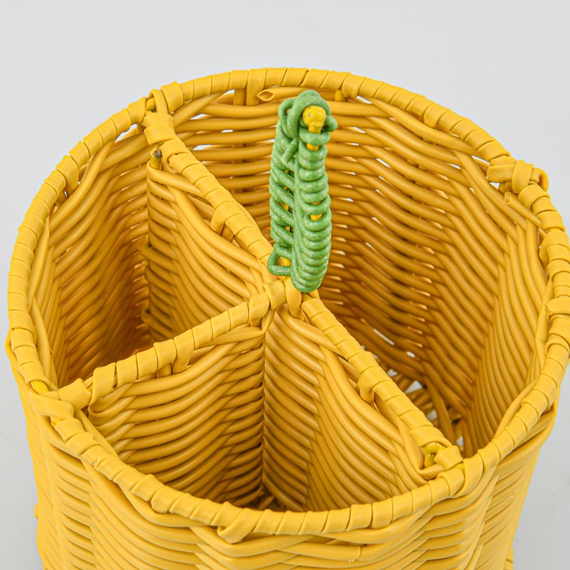 Range couverts citron 'Vitamina' jaune