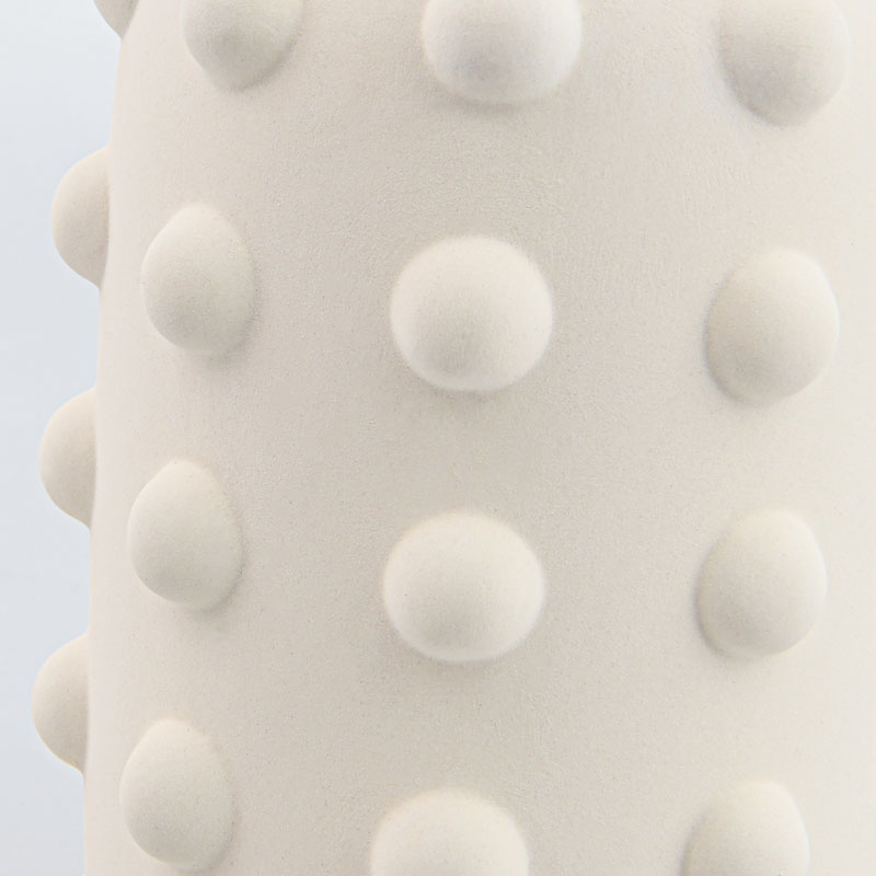 Vase droit 'Bullisimo' blanc 