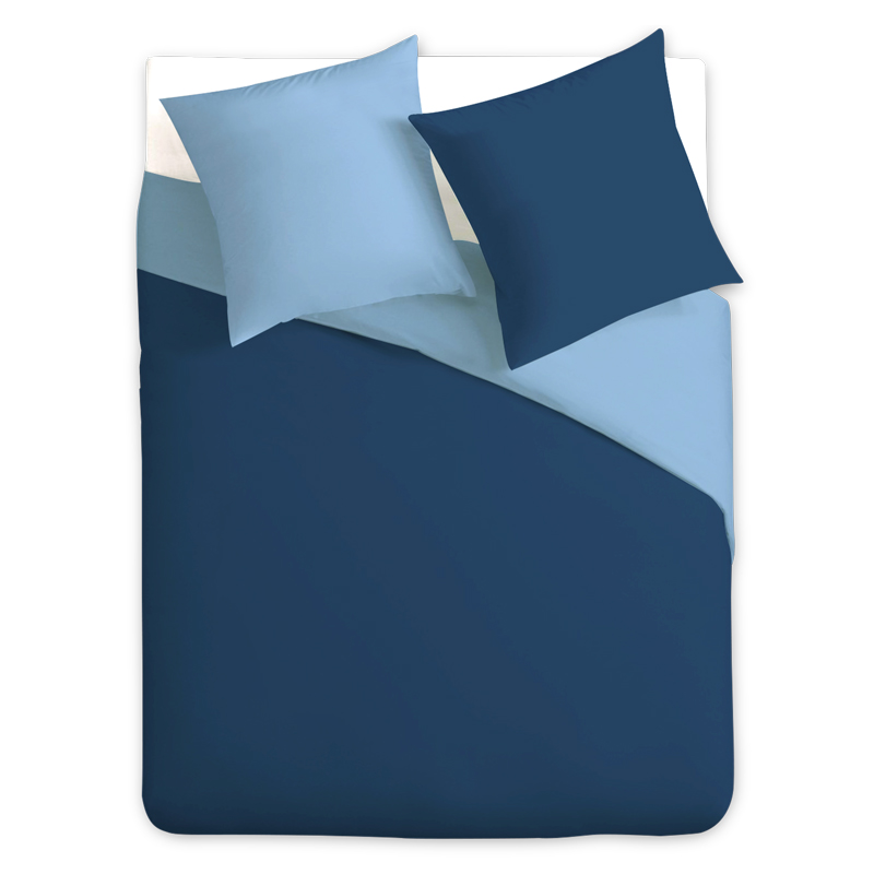 Parure bicolore 'Wellness' bleu marine acier 