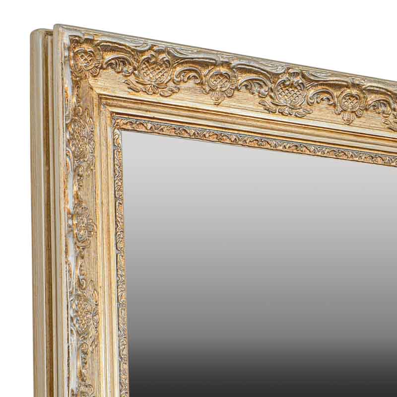 Miroir rectangulaire doré 'Celeste' 