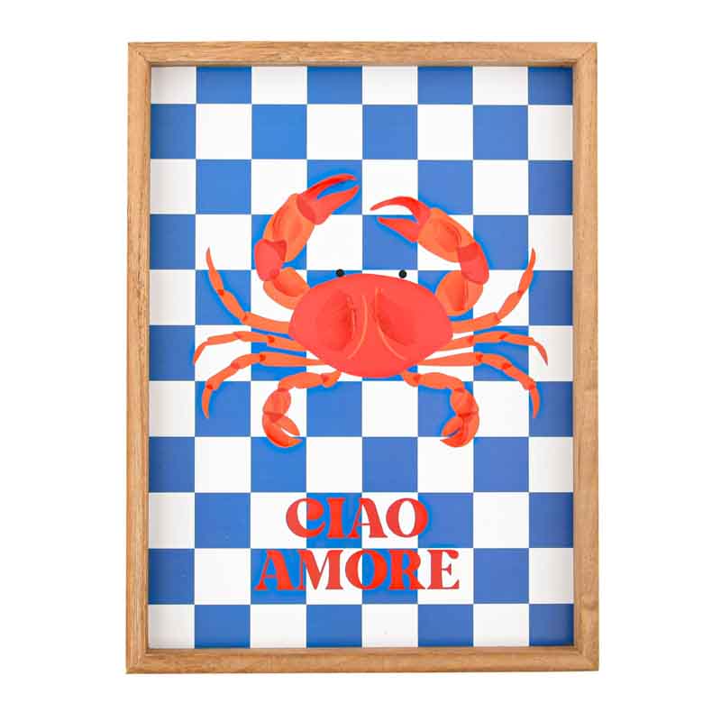 Cadre décoratif 'Ciao Amore'