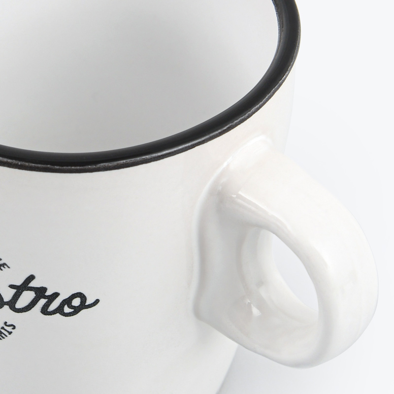 Mini mug 'Café Bistro' blanc 21cl