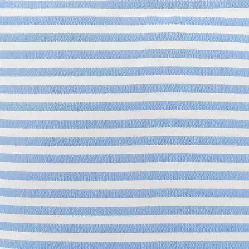 Coussin 'Judy' à volants et lignes bleus