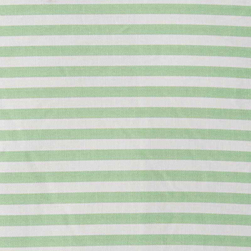 Coussin 'Judy' à volants et lignes verts