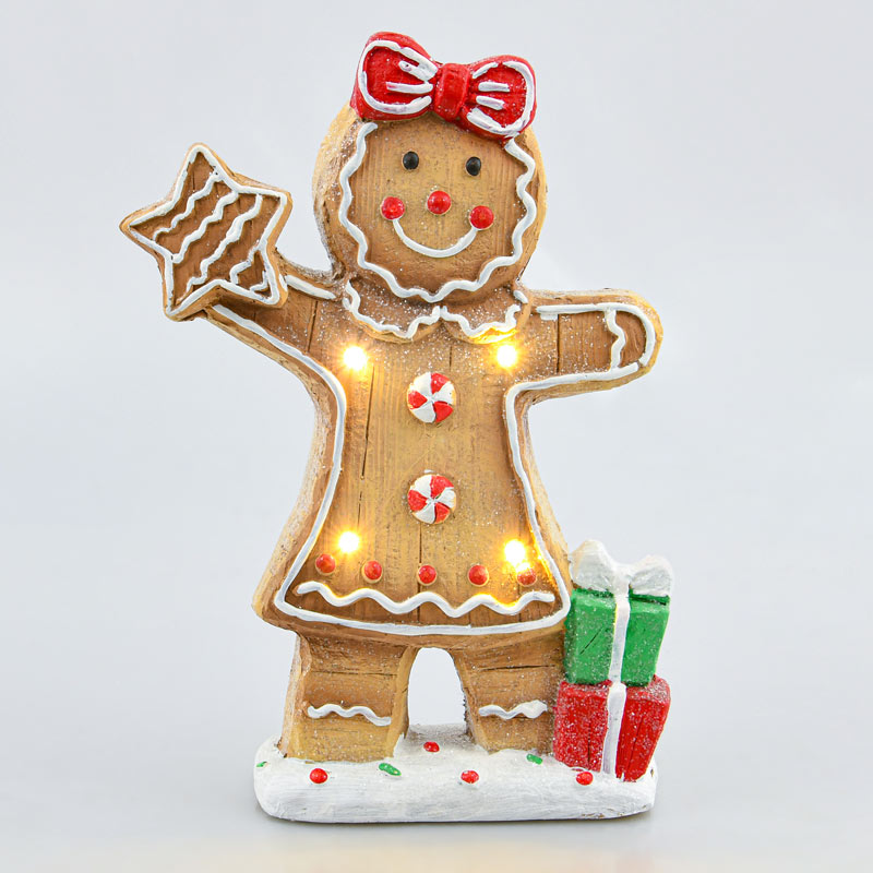 Pain d'épices fille à LED 