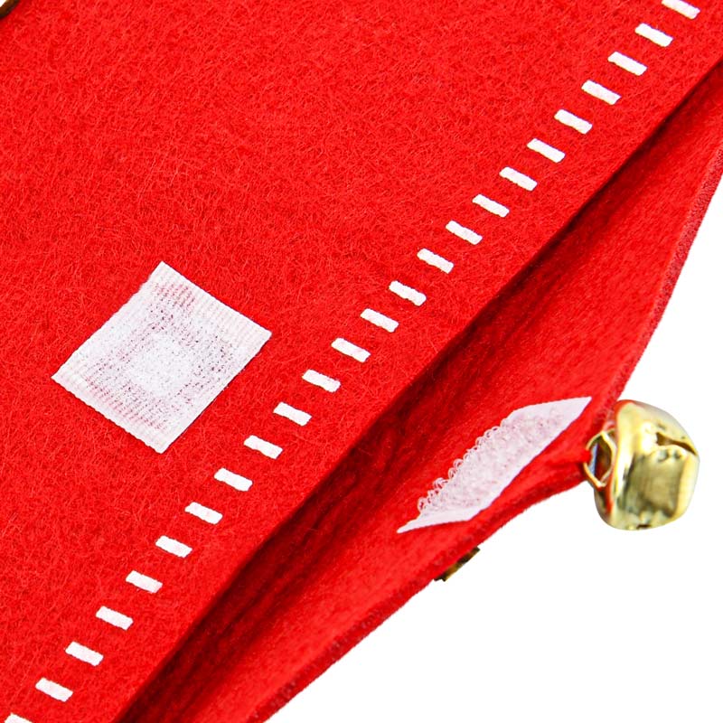 Enveloppe lettre au père Noël 'hohoho' rouge