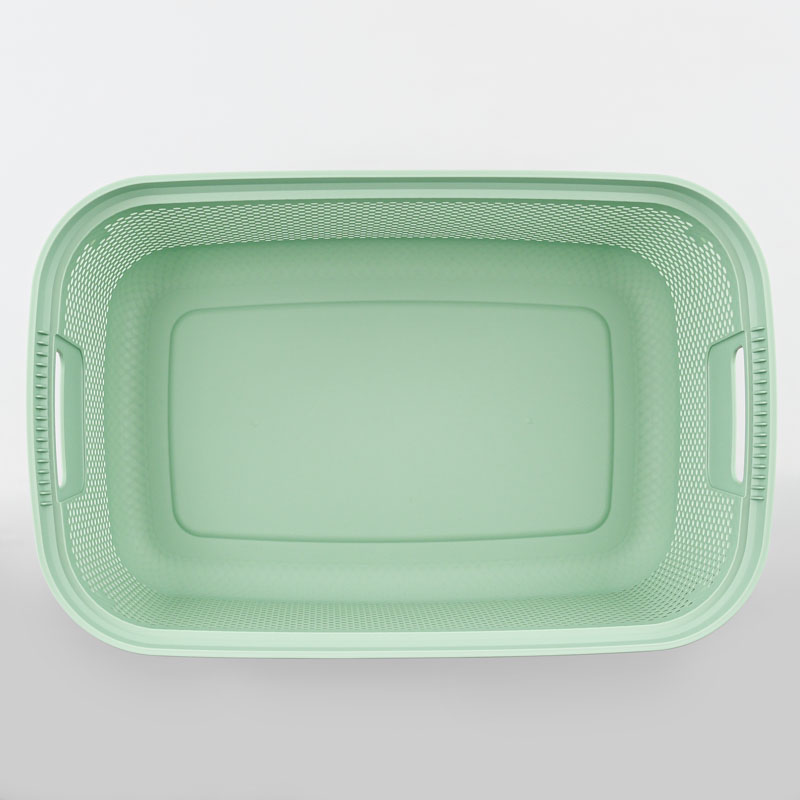 Panier à linge 'Nickel' vert