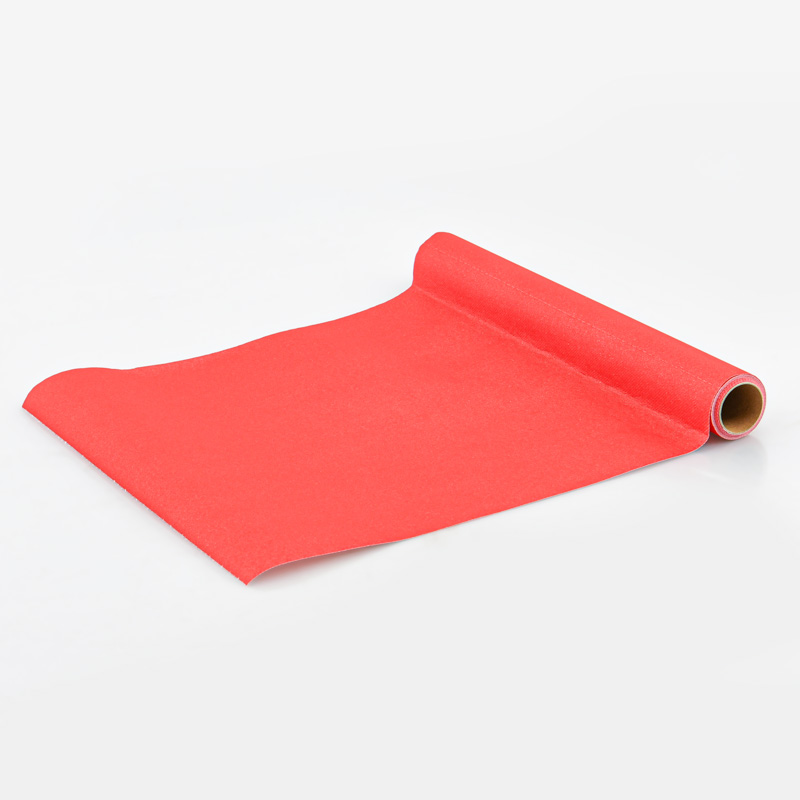 Chemin de table pailletée rouge