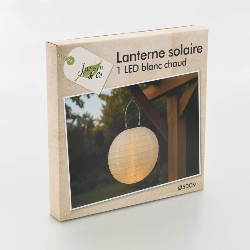 Lanterne solaire à suspendre