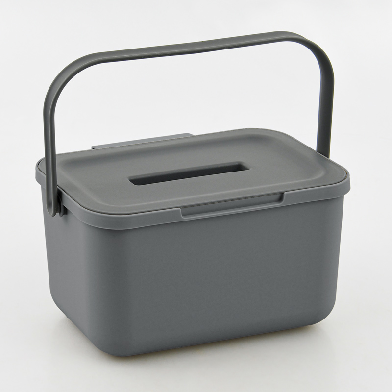 Poubelle à compost 'Loops' gris