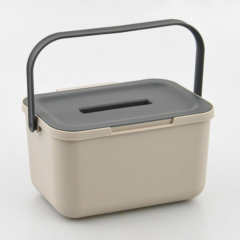 Poubelle à compost 'Loops' taupe