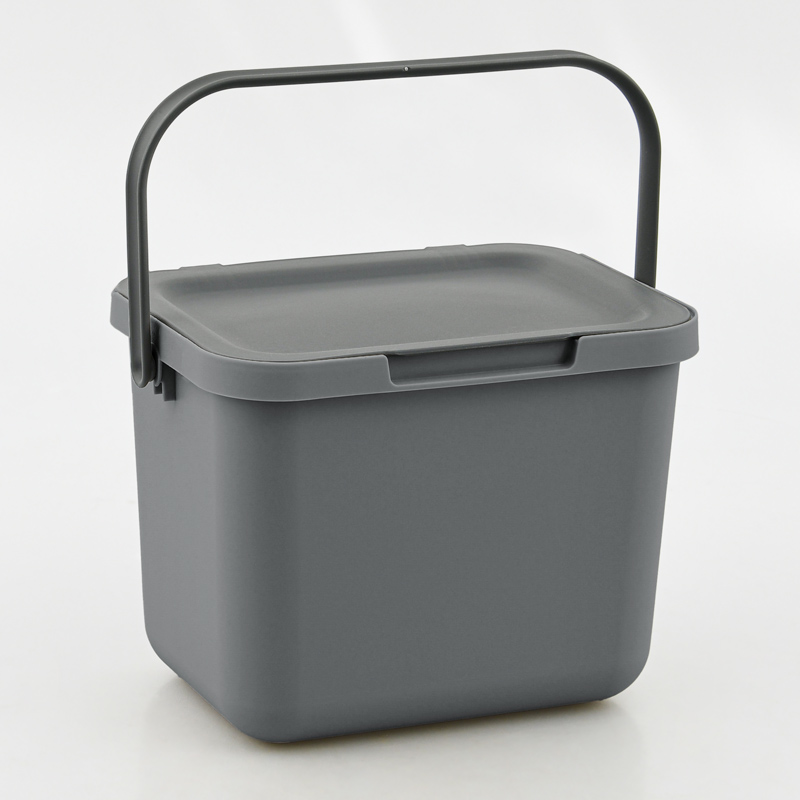 Poubelle à compost 'Loops' gris