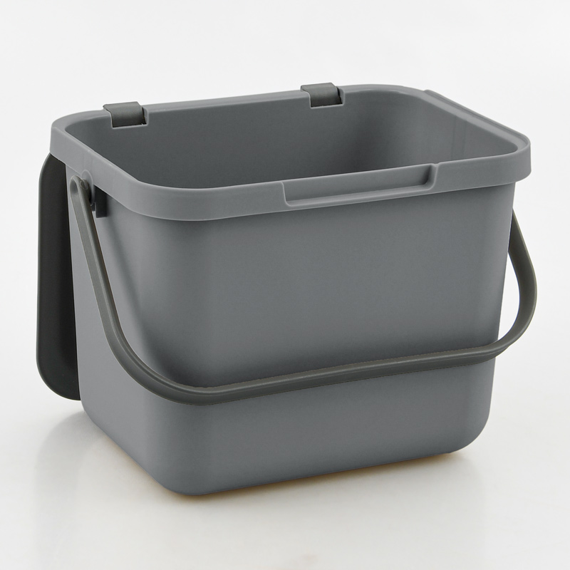 Poubelle à compost 'Loops' gris