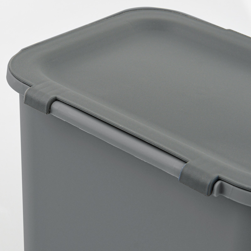 Poubelle à compost 'Loops' gris