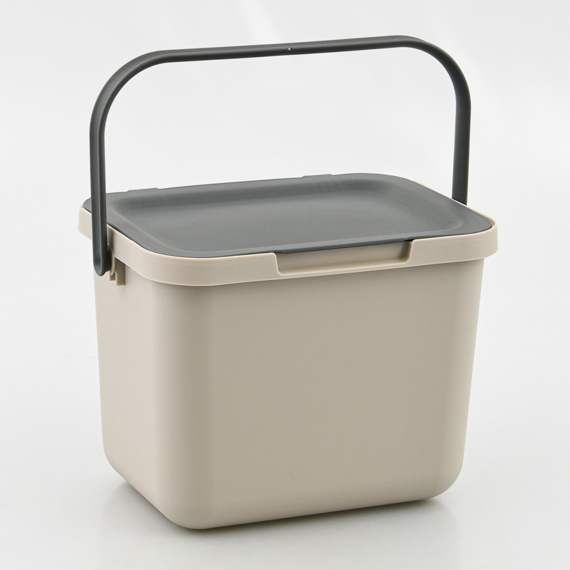 Poubelle à compost 'Loops' taupe