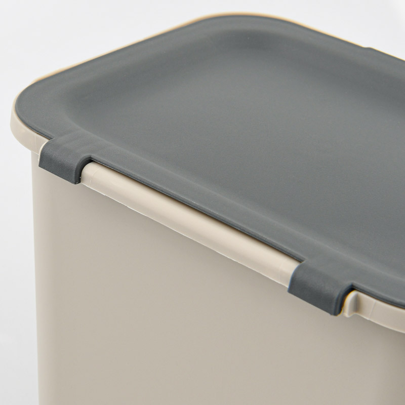 Poubelle à compost 'Loops' taupe