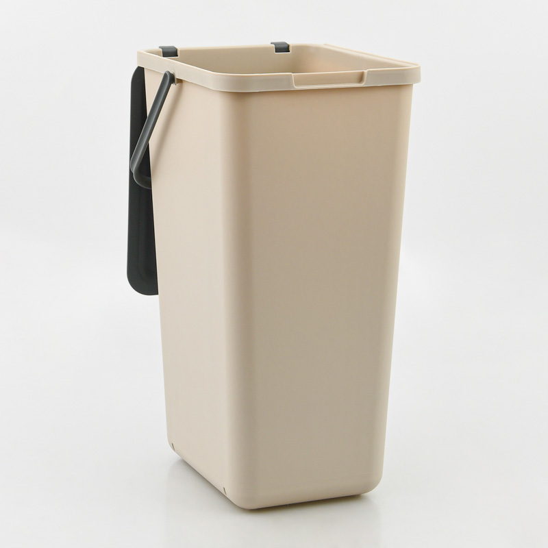 Poubelle de tri 'Loops' taupe