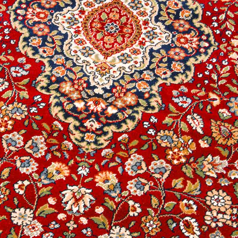 Tapis 'Ispahan' rouge 