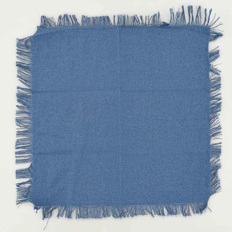 Lot 2 serviettes de table 'Aelis' bleu