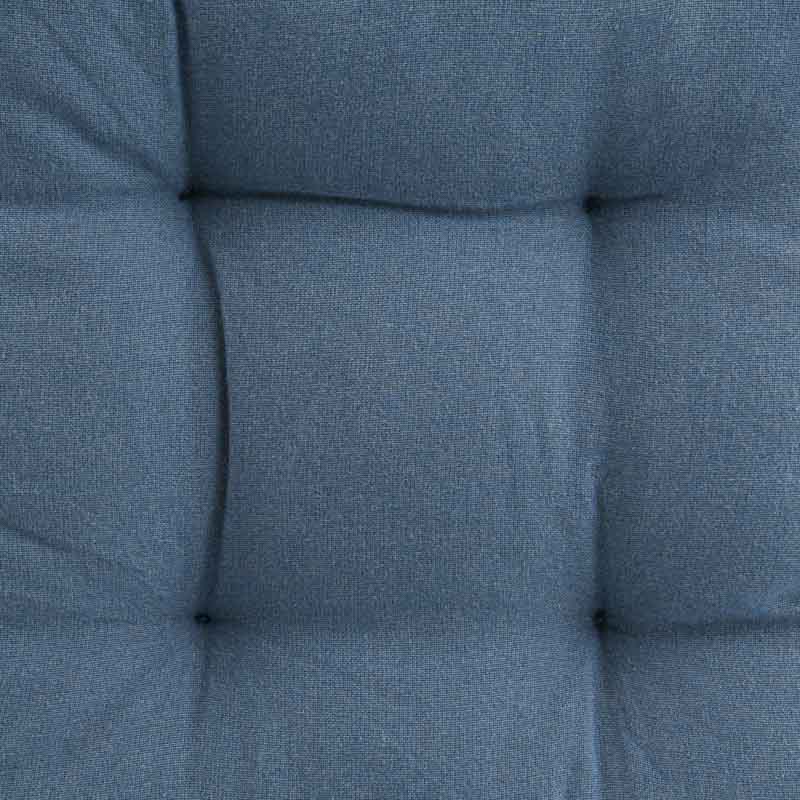 Dessus de chaise 'Aelis' bleu 