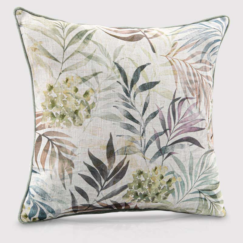 Coussin 'Melissandre' imprimé floral 