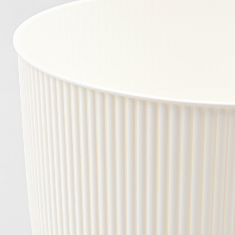 Cache-pot 'Iris' ivoire 3,6L