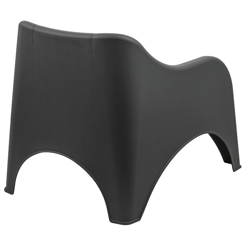 Fauteuil monobloc 'Nuvola' anthracite