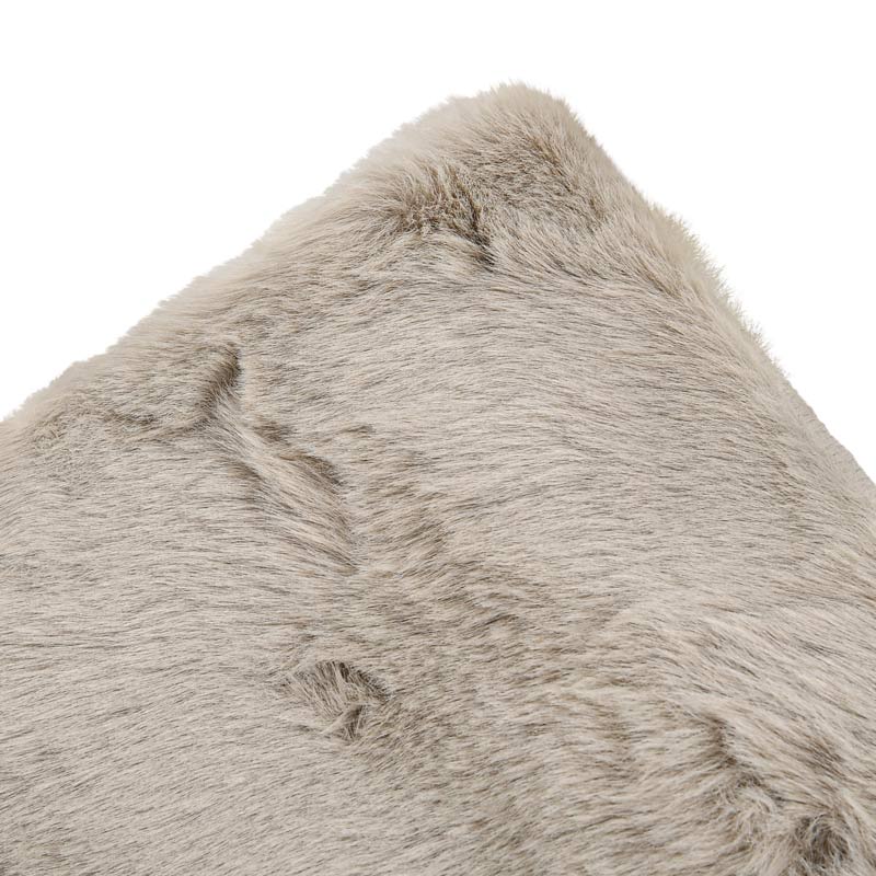 Tapis imitation fourrure 'Mountains' taupe