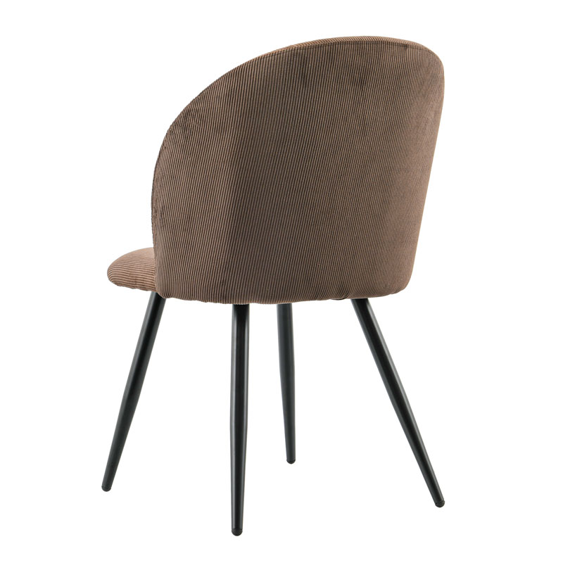 Chaise 'Amelia' marron