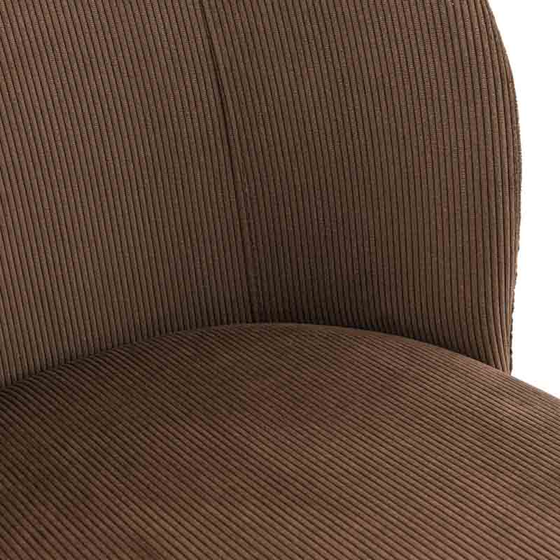 Chaise 'Amelia' marron