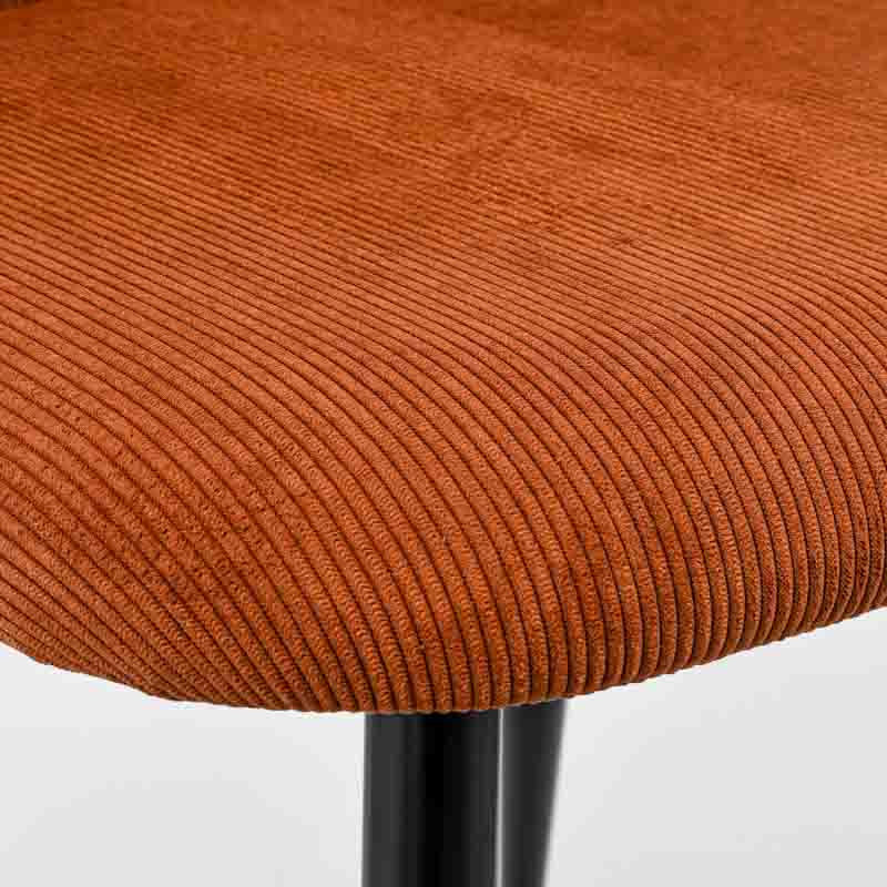 Chaise 'Amelia' terracotta