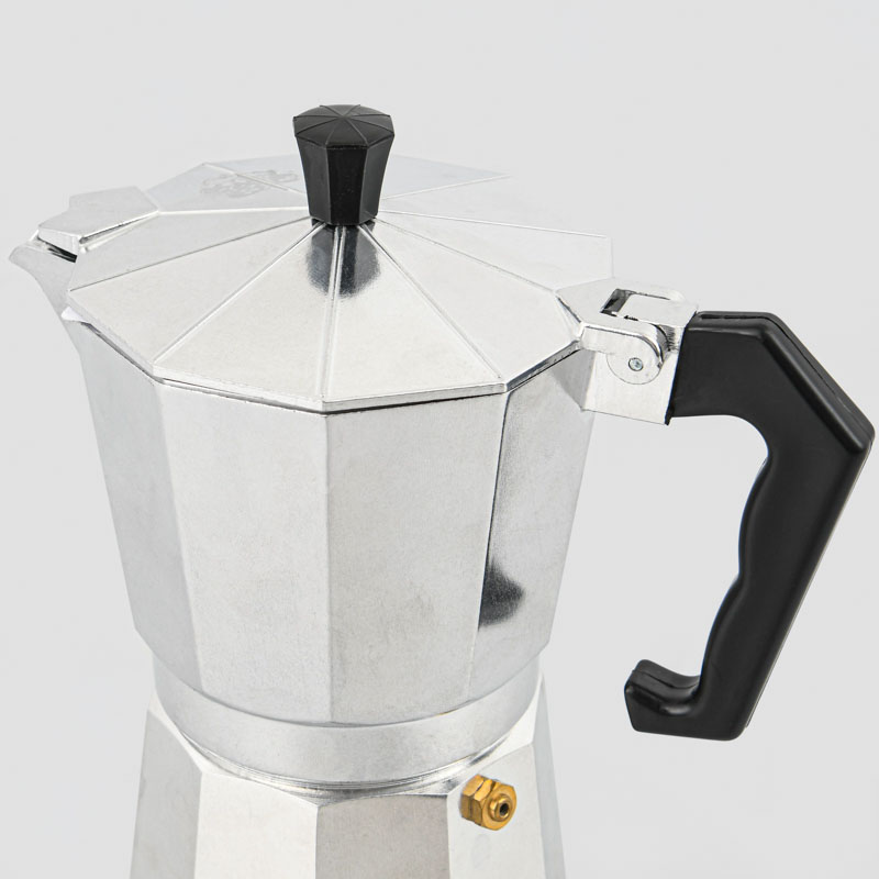 Cafetière italienne couleur aluminium 25cl 
