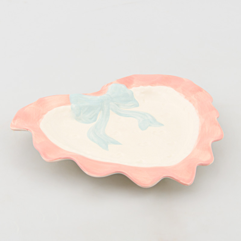 Vide-poche coeur avec noeud 'Loving Touch' 