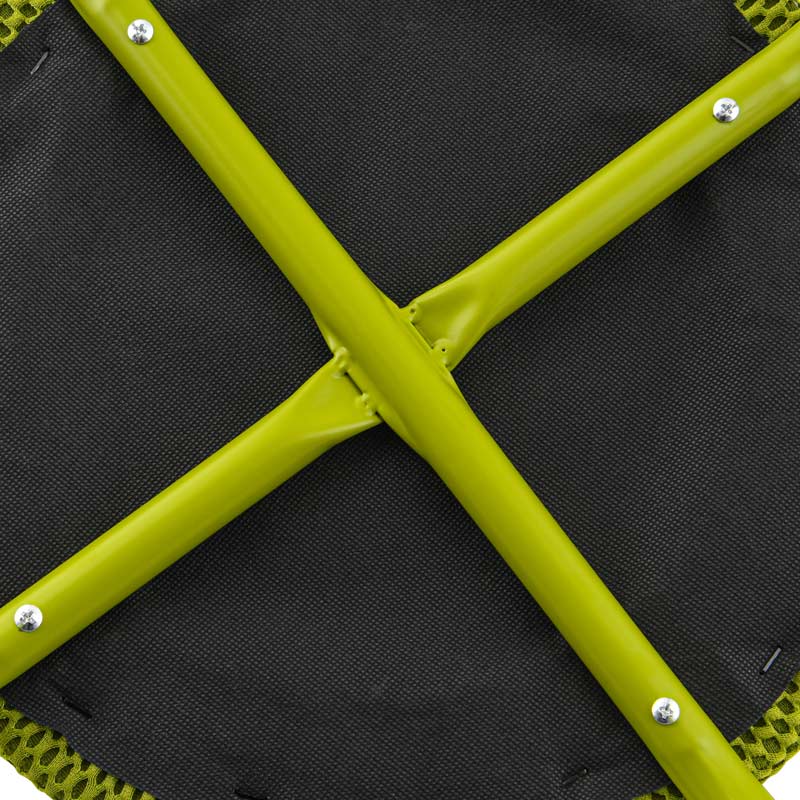 Tabouret 'Retronova' nid d'abeille vert