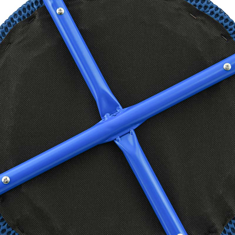 Tabouret 'Retronova' nid d'abeille bleu