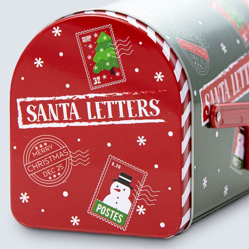 Boite à lettre 'Père-Noël' verte 