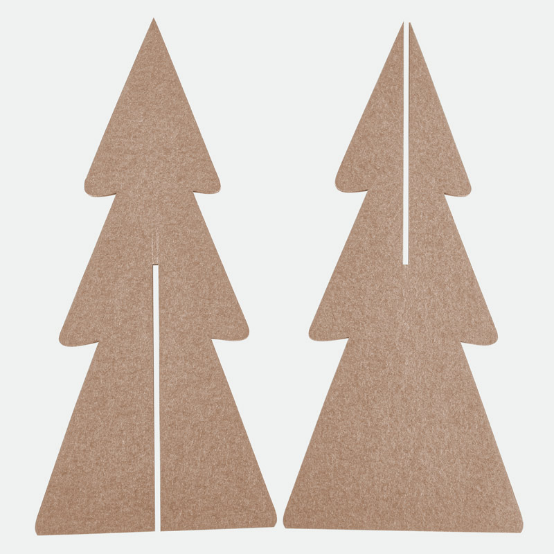 Sapin feutrine beige