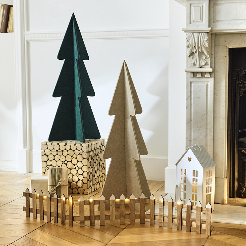 Sapin feutrine beige