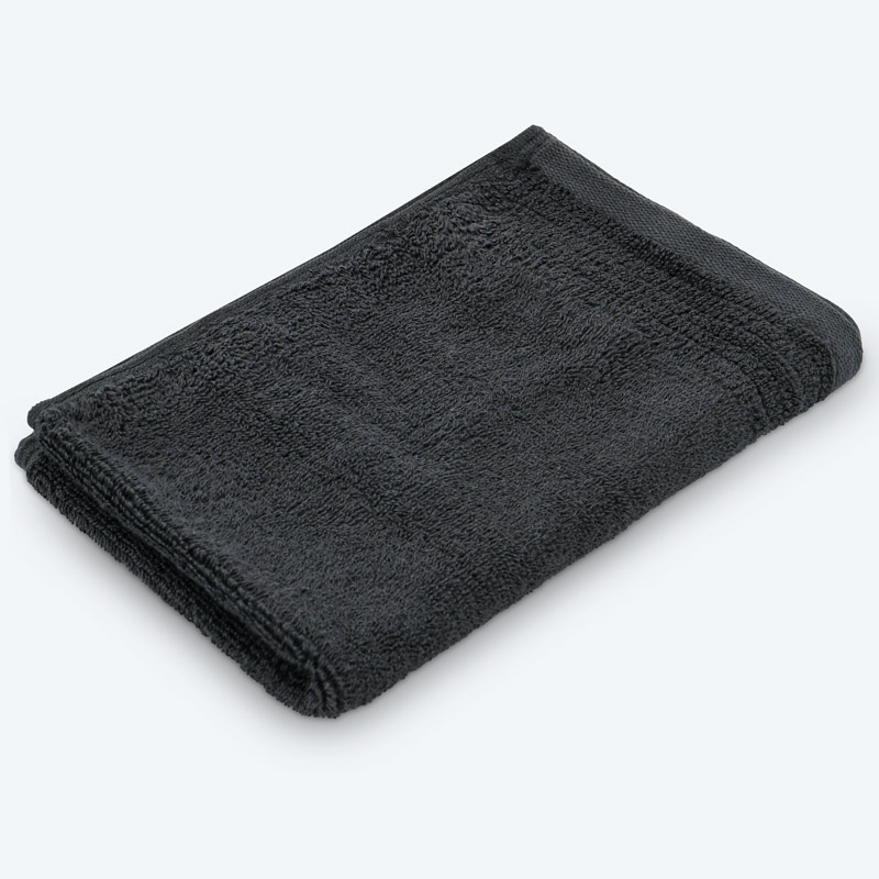 Serviette invité 'Mara' noir
